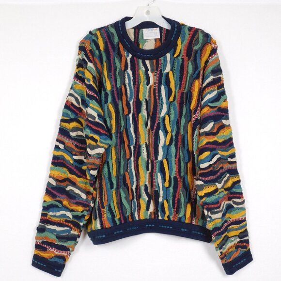 COOGI Australia Multi-Color Thick Sweater (10825) - Picture 1 of 5